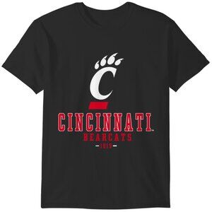 Cincinnati Bearcats Champion College Sports Fan Pride Graphic Team Logo T-Shirt